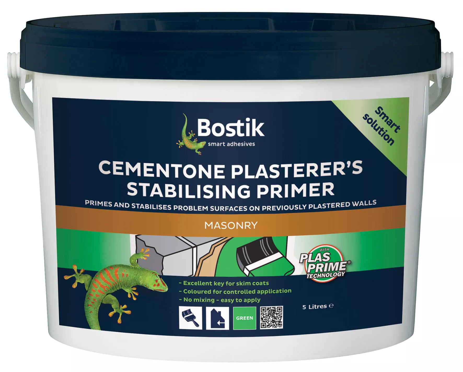Bostik Cementone Green Stabilising Primer, 5L Tub 1 Bostik Cementone Green Stabilising Primer, 5L Tub