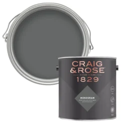 Craig & Rose 1829 Monogram Chalky Emulsion Paint, 2.5L