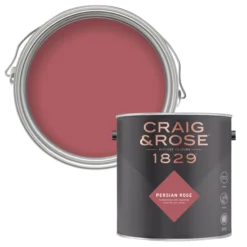 Craig & Rose 1829 Yellow Chalky Emulsion Paint, 2.5L