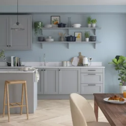 Dulux Easycare Bathroom Coastal Grey Soft Sheen Emulsion Paint, 2.5L -Trade Point dulux easycare bathroom coastal grey soft sheen emulsion paint 2 5l5010212618400 05i bq