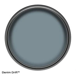 Dulux Easycare Bathroom Denim Drift Soft Sheen Emulsion Paint, 2.5L -Trade Point dulux easycare bathroom denim drift soft sheen emulsion paint 2 5l5010212633373 12c bq