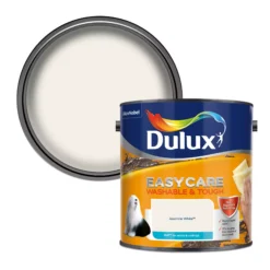 Dulux Easycare Jasmine White Matt Emulsion Paint, 2.5L