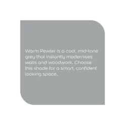 Dulux Easycare Kitchen Warm Pewter Matt Emulsion Paint, 2.5L -Trade Point dulux easycare kitchen warm pewter matt emulsion paint 2 5l5010212633434 36c bq