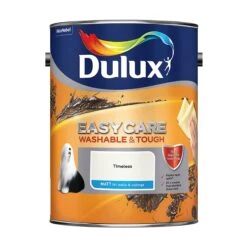 Dulux Easycare Timeless Matt Emulsion Paint, 5L 12 Dulux Easycare Timeless Matt Emulsion Paint, 5L -Trade Point dulux easycare timeless matt emulsion paint 5l5010212624319 08c bq