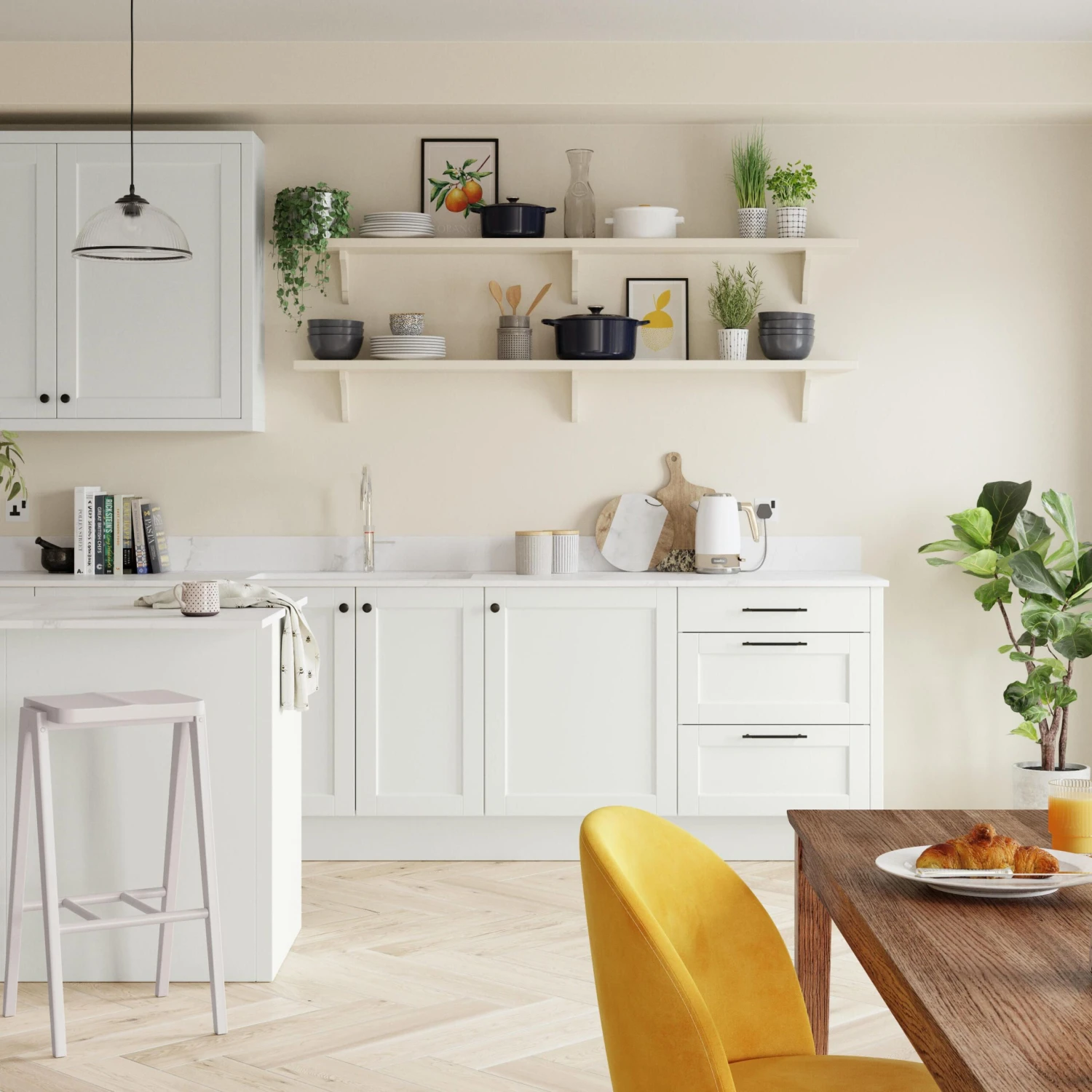 Dulux Non Drip Natural Calico Gloss Metal & Wood Paint, 750ml 4 Dulux Non Drip Natural Calico Gloss Metal & Wood Paint, 750ml - Image 4