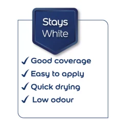 Dulux Once Pure Brilliant White Eggshell Metal & Wood Paint, 2.5L 13 Dulux Once Pure Brilliant White Eggshell Metal & Wood Paint, 2.5L -Trade Point dulux once pure brilliant white eggshell metal wood paint 2 5l5010212651353 02t bq