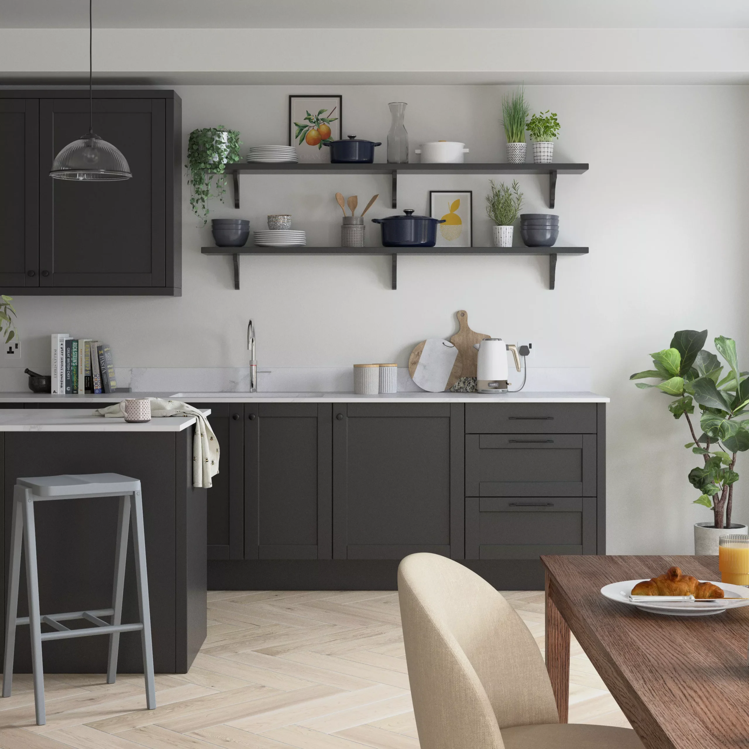 Dulux Once Pure Brilliant White Eggshell Metal & Wood Paint, 750ml 4 Dulux Once Pure Brilliant White Eggshell Metal & Wood Paint, 750ml - Image 4