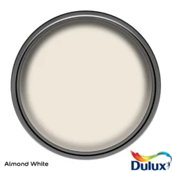 Dulux One Coat Almond White Matt Emulsion Paint, 2.5L -Trade Point dulux one coat almond white matt emulsion paint 2 5l5010212656167 21c