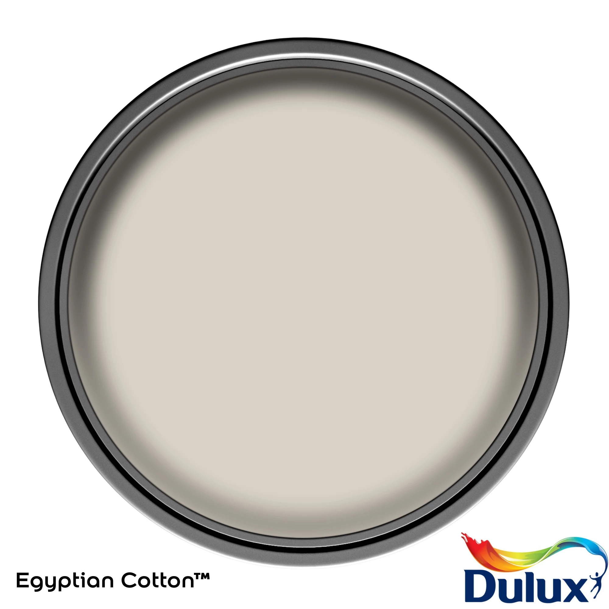 Dulux One Coat Egyptian Cotton Matt Emulsion Paint, 2.5L 3 Dulux One Coat Egyptian Cotton Matt Emulsion Paint, 2.5L - Image 3