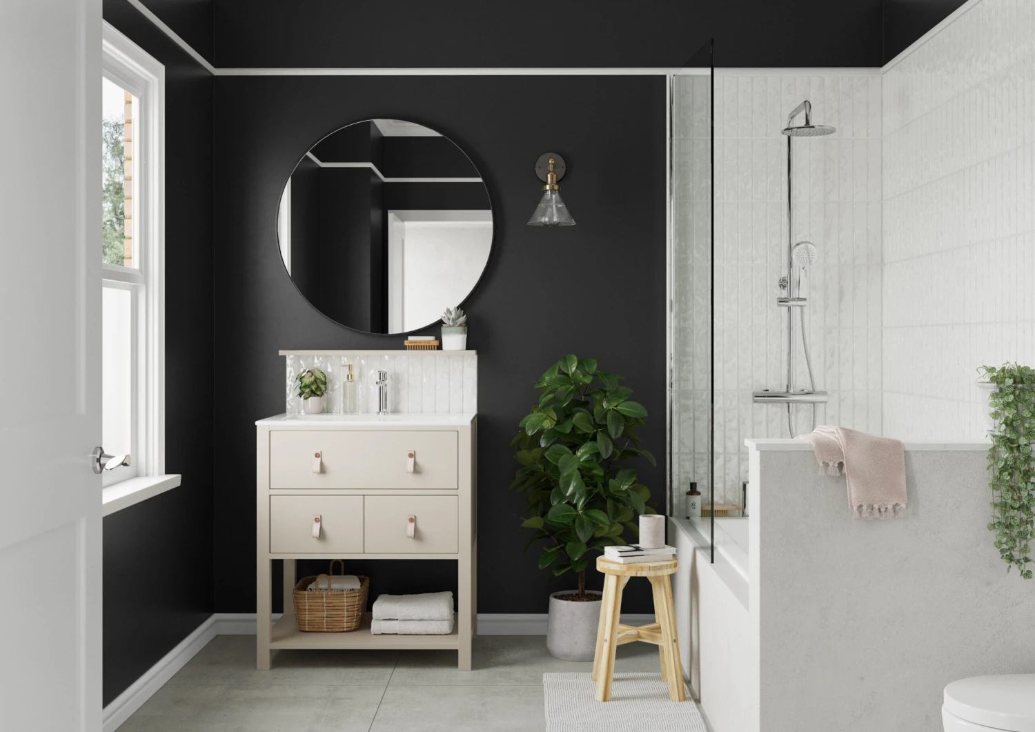 Dulux One Coat Rich Black Matt Emulsion Paint, 1.25L 6 Dulux One Coat Rich Black Matt Emulsion Paint, 1.25L - Image 6