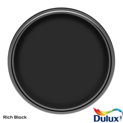Dulux One Coat Rich Black Matt Emulsion Paint, 1.25L 10 Dulux One Coat Rich Black Matt Emulsion Paint, 1.25L -Trade Point dulux one coat rich black matt emulsion paint 1 25l5010212659656 21c
