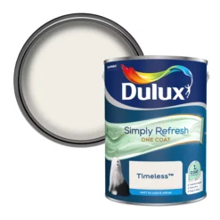 Dulux One Coat Timeless Matt Emulsion Paint, 5L