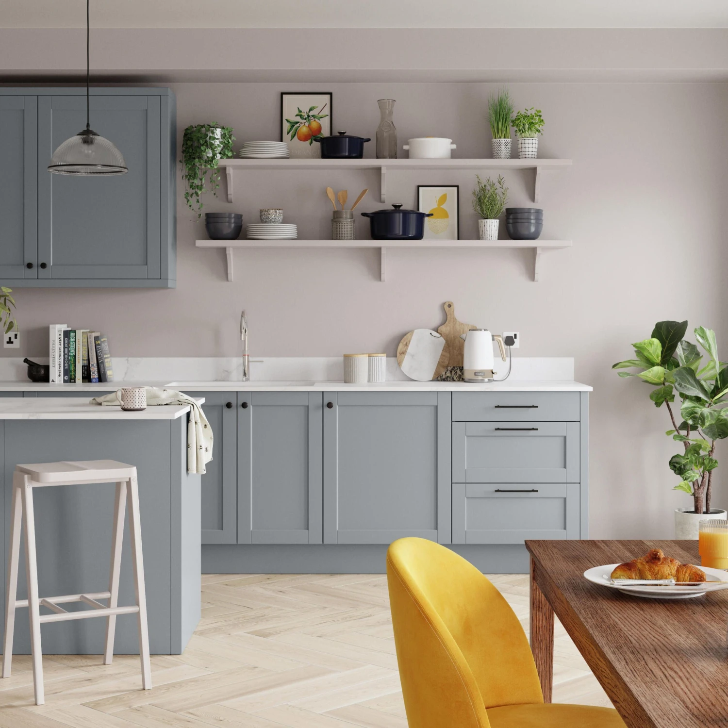 Dulux Quick Dry Perfectly Taupe Gloss Metal & Wood Paint, 750ml 9 Dulux Quick Dry Perfectly Taupe Gloss Metal & Wood Paint, 750ml - Image 9