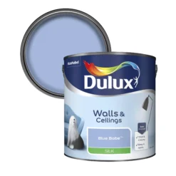 Dulux Walls & Ceilings Blue Babe Silk Emulsion Paint, 2.5L