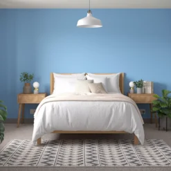 Dulux Walls & Ceilings Blue Babe Silk Emulsion Paint, 2.5L -Trade Point dulux walls ceilings blue babe silk emulsion paint 2 5l5010212470053 02i bq