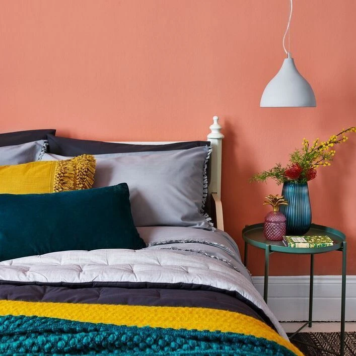 Dulux Walls & Ceilings Copper Blush Matt Emulsion Paint, 2.5L 5 Dulux Walls & Ceilings Copper Blush Matt Emulsion Paint, 2.5L - Image 5