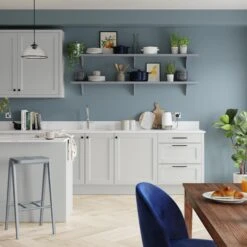 Dulux Walls & Ceilings Denim Drift Matt Emulsion Paint, 5L -Trade Point dulux walls ceilings denim drift matt emulsion paint 5l5010212647783 05i bq