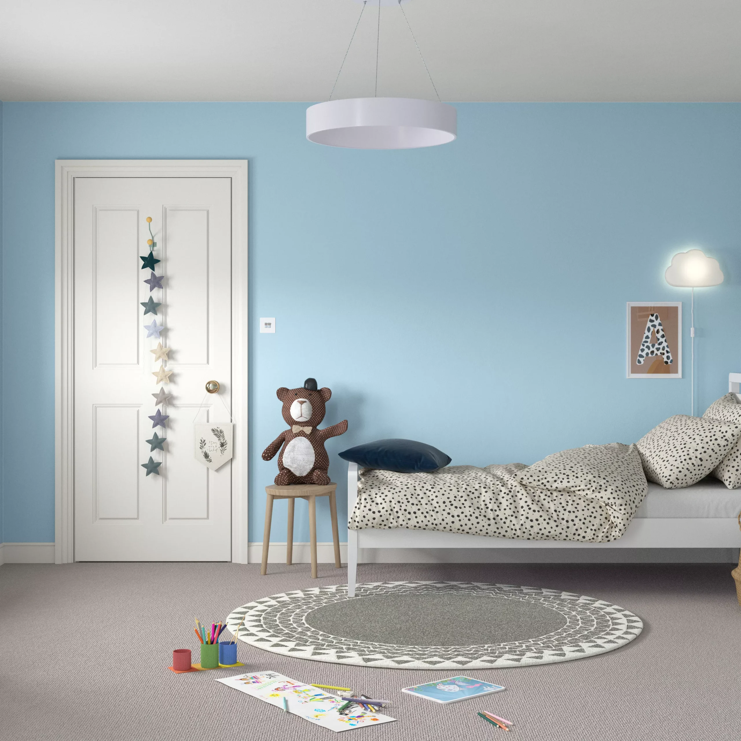 Dulux Walls & Ceilings First Dawn Matt Emulsion Paint, 2.5L 4 Dulux Walls & Ceilings First Dawn Matt Emulsion Paint, 2.5L - Image 4