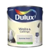 Dulux Walls & Ceilings Summer Linen Silk Emulsion Paint, 2.5L