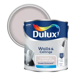 Dulux Walls & Ceilings Sweet Embrace Vinyl Matt Emulsion Paint, 2.5L