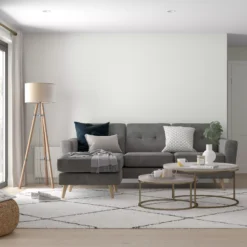 Dulux Walls & Ceilings White Mist Matt Emulsion Paint, 5L -Trade Point dulux walls ceilings white mist matt emulsion paint 5l5010212517307 07i bq