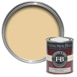 Farrow & Ball Estate Dorset Cream No.68 Eggshell Paint, 750ml