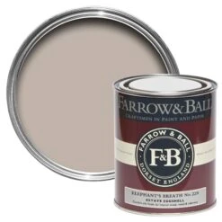 Farrow & Ball Estate Elephant's Breath No.229 Eggshell Metal & Wood Paint, 750ml