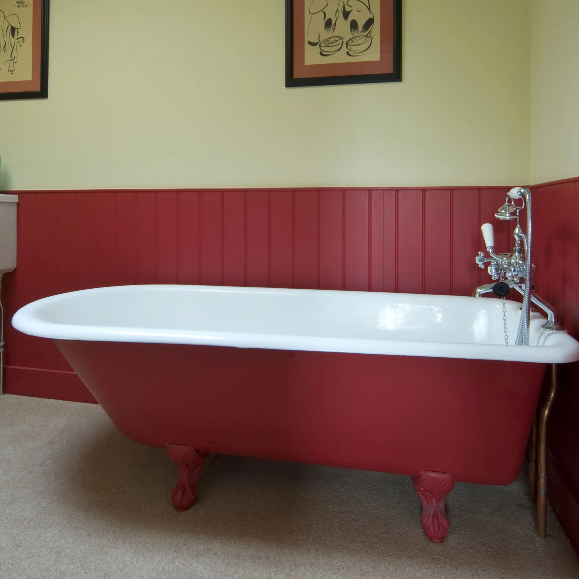 Farrow & Ball Estate Farrow's Cream No.67 Eggshell Paint, 750ml 4 Farrow & Ball Estate Farrow's Cream No.67 Eggshell Paint, 750ml - Image 4