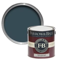 Farrow & Ball Estate Hague Blue No.30 Matt Emulsion Paint, 2.5L