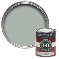 Farrow & Ball Estate Light Blue No.22 Eggshell Paint, 750ml