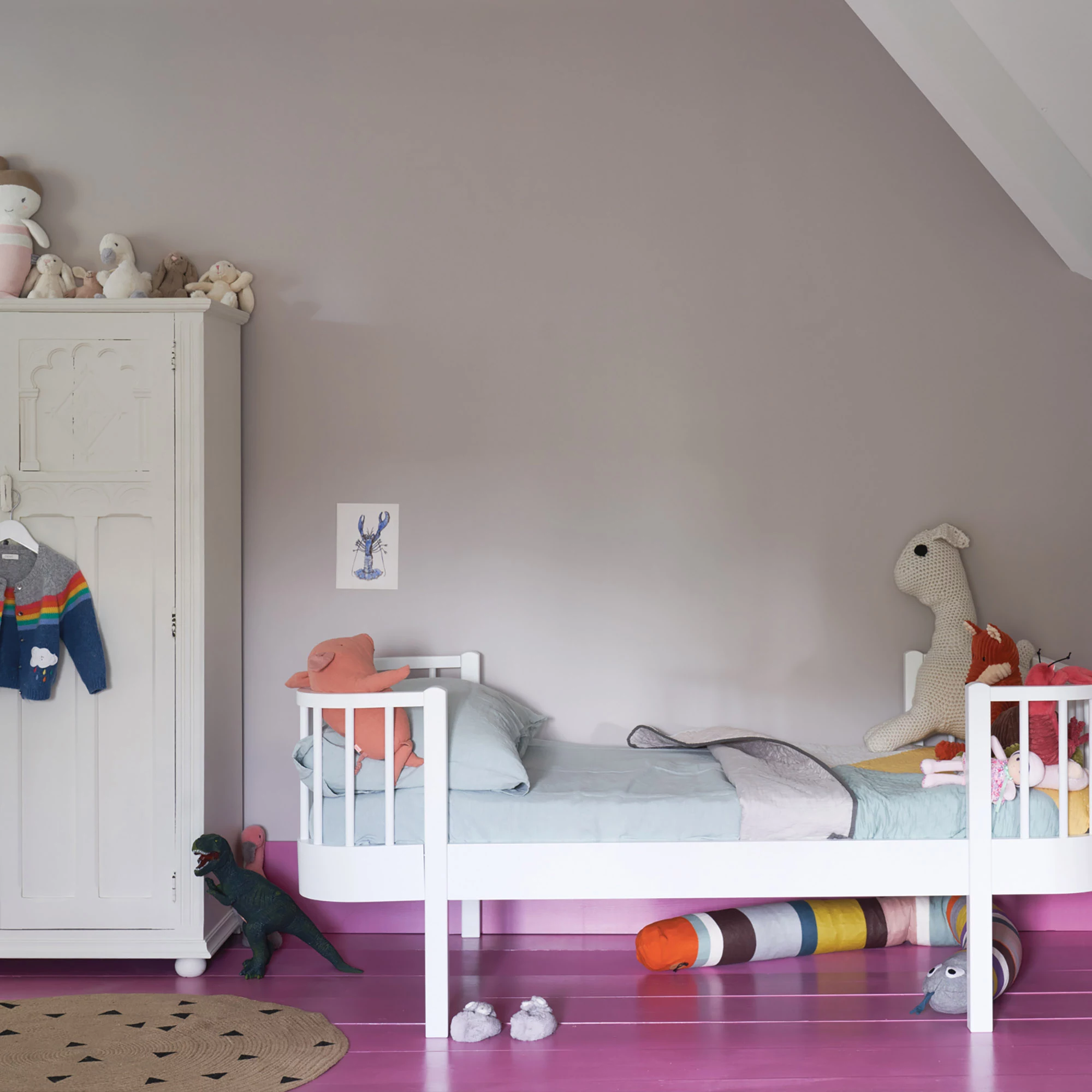 Farrow & Ball Estate Peignoir No.286 Eggshell Paint, 750ml 4 Farrow & Ball Estate Peignoir No.286 Eggshell Paint, 750ml - Image 4