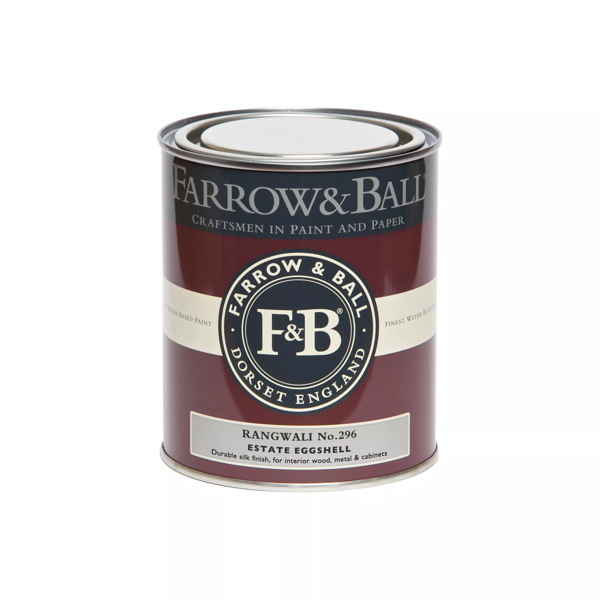 Farrow & Ball Estate Rangwali No.296 Eggshell Metal & Wood Paint, 750ml 3 Farrow & Ball Estate Rangwali No.296 Eggshell Metal & Wood Paint, 750ml - Image 3