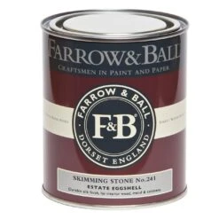 Farrow & Ball Estate Skimming Stone No.241 Eggshell Metal & Wood Paint, 750ml 6 Farrow & Ball Estate Skimming Stone No.241 Eggshell Metal & Wood Paint, 750ml -Trade Point farrow ball estate skimming stone no 241 eggshell metal wood paint 750ml5029496754179 08c bq