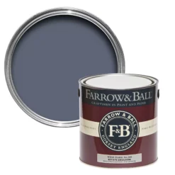 Farrow & Ball Estate Wine Dark No.308 Matt Emulsion Paint, 2.5L