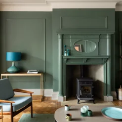 Farrow & Ball Modern Green Smoke No.47 Matt Emulsion Paint, 2.5L -Trade Point farrow ball modern green smoke no 47 matt emulsion paint 2 5l5029496274721 02i bq