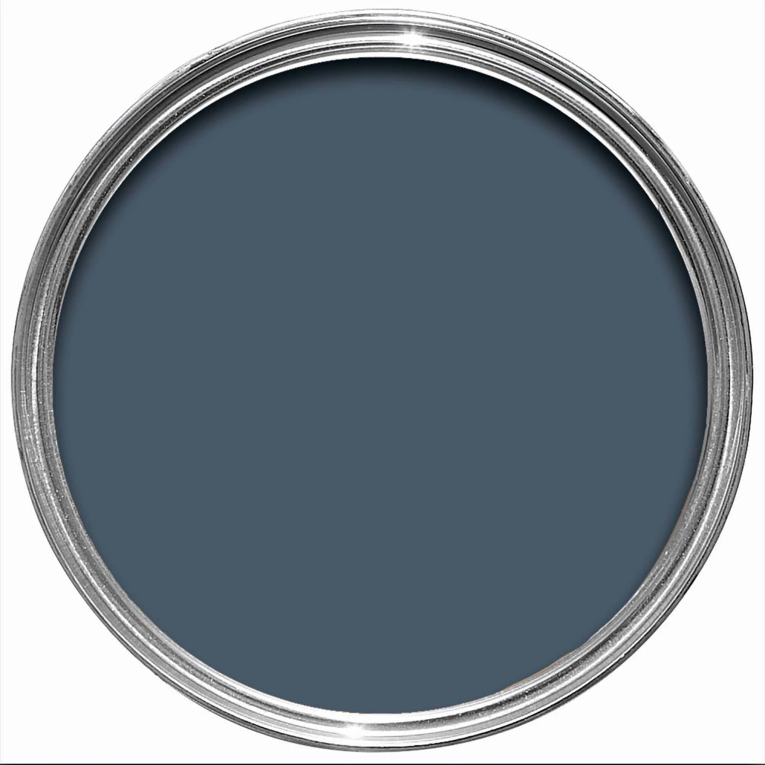 Farrow & Ball Modern Stiffkey Blue No.281 Eggshell Paint, 2.5L 3 Farrow & Ball Modern Stiffkey Blue No.281 Eggshell Paint, 2.5L - Image 3