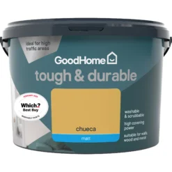 GoodHome Durable Chueca Matt Emulsion Paint, 2.5L 8 GoodHome Durable Chueca Matt Emulsion Paint, 2.5L -Trade Point goodhome durable chueca matt emulsion paint 2 5l3663602411703 02c