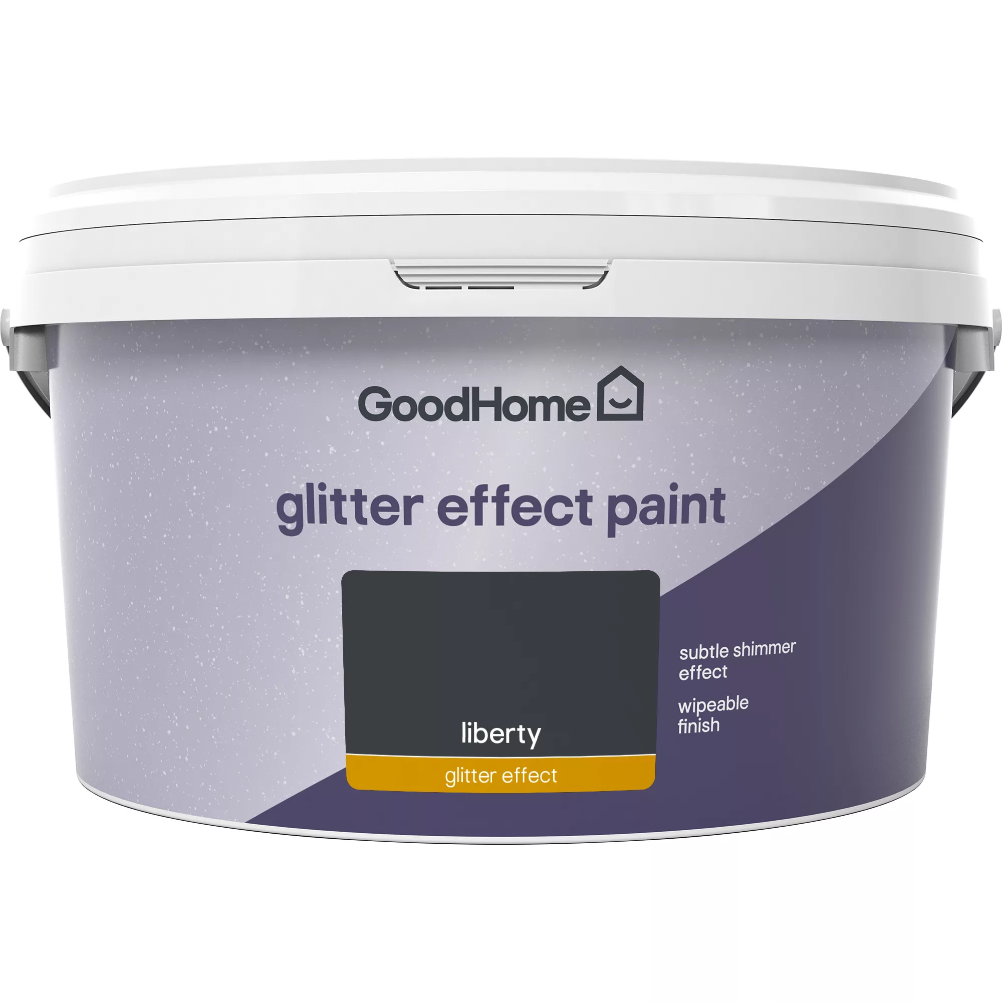 GoodHome Feature Walls Liberty Glitter Effect Emulsion Paint, 2L 2 GoodHome Feature Walls Liberty Glitter Effect Emulsion Paint, 2L - Image 2