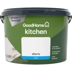 GoodHome Kitchen Alberta Matt Emulsion Paint, 2.5L 7 GoodHome Kitchen Alberta Matt Emulsion Paint, 2.5L -Trade Point goodhome kitchen alberta matt emulsion paint 2 5l3663602404620 02c