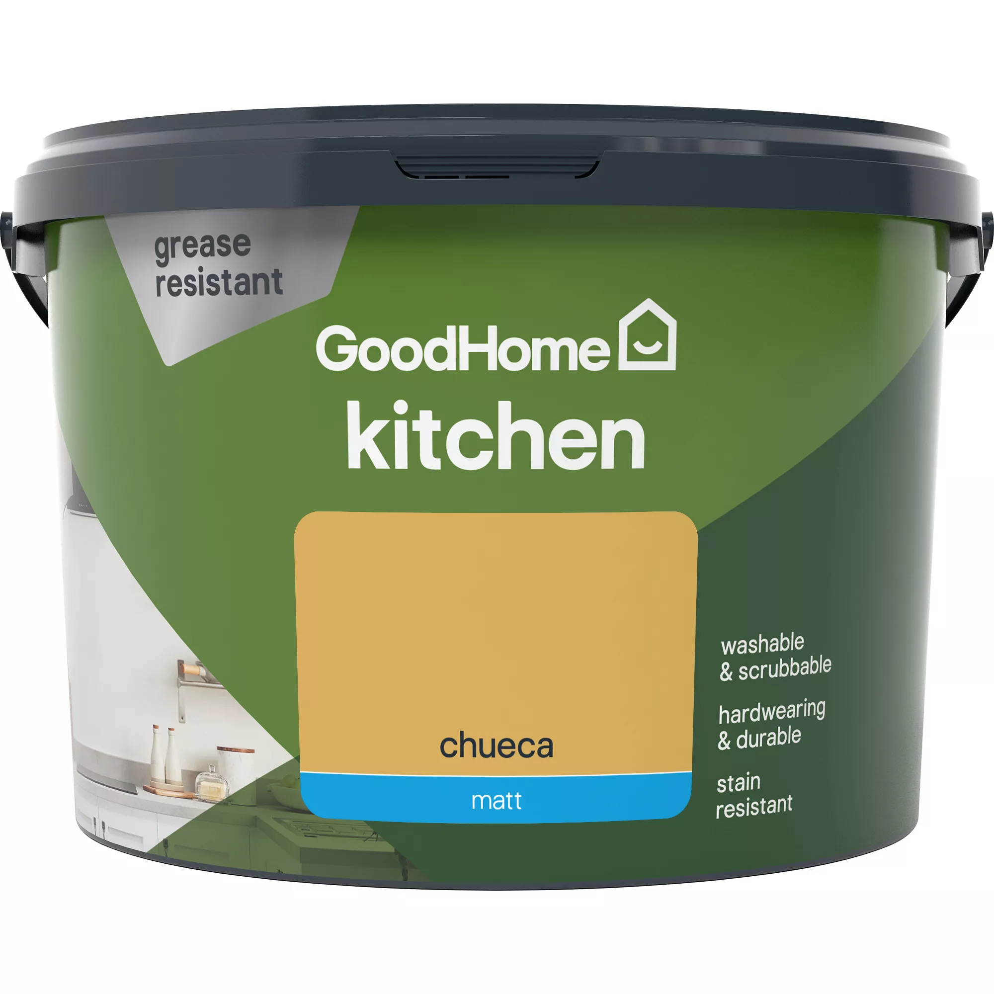GoodHome Kitchen Chueca Matt Emulsion Paint, 2.5L 3 GoodHome Kitchen Chueca Matt Emulsion Paint, 2.5L - Image 3