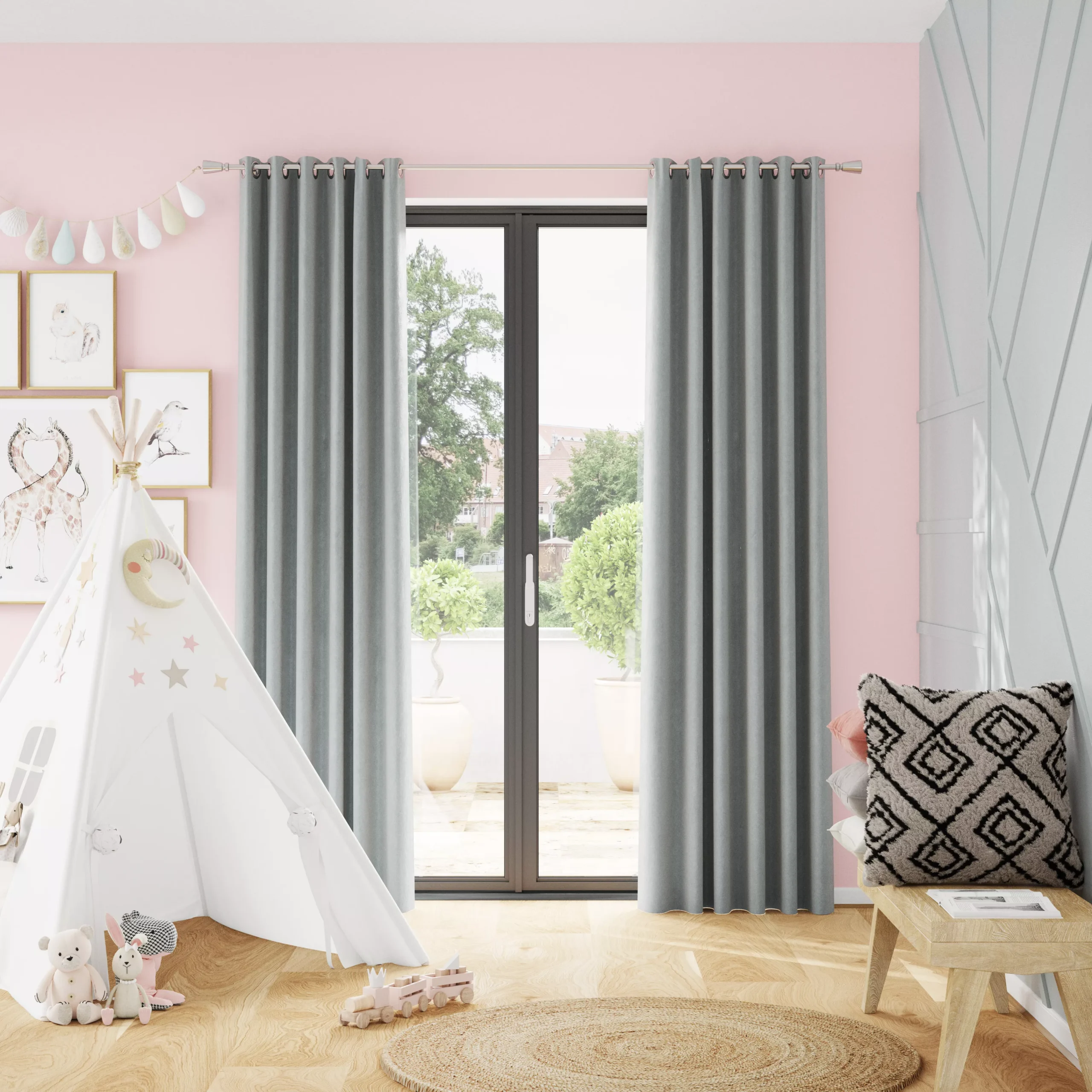 GoodHome Naturéa Rain Velvet Matt Wall Paint, 2.5L 5 GoodHome Naturéa Rain Velvet Matt Wall Paint, 2.5L - Image 5