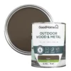 GoodHome Outdoor La Paz Satinwood Multi-surface Paint, 750ml