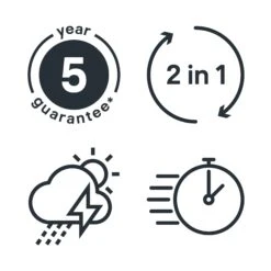 GoodHome Outdoor White Satinwood Multi-surface Paint, 2.5L 7 GoodHome Outdoor White Satinwood Multi-surface Paint, 2.5L -Trade Point goodhome outdoor white satinwood multi surface paint 2 5l5059340297002 03t