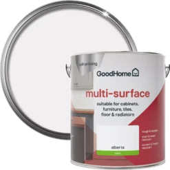 GoodHome Renovation Alberta Satinwood Multi-surface Paint, 2L