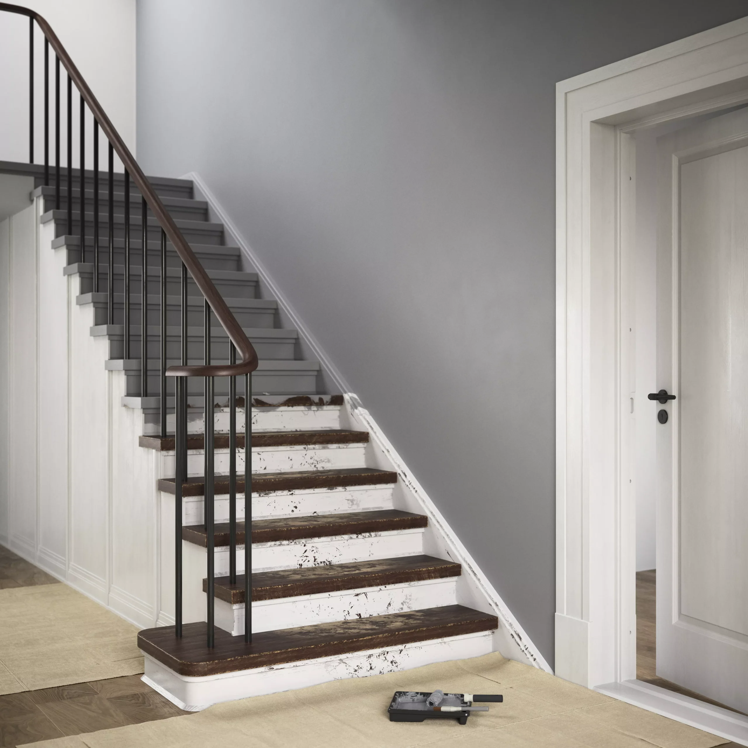 GoodHome Renovation Brooklyn Satinwood Multi-surface Paint, 2L 5 GoodHome Renovation Brooklyn Satinwood Multi-surface Paint, 2L - Image 5