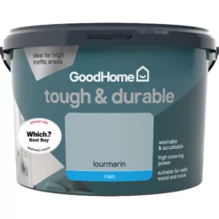 GoodHome Tough & Durable Lourmarin Matt Emulsion Paint, 2.5L -Trade Point goodhome tough durable lourmarin matt emulsion paint 2 5l5059340273082 02c