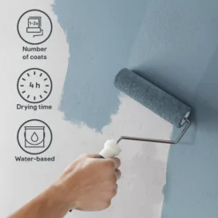 GoodHome Ultra Cover Monaco Matt Emulsion Paint, 2.5L -Trade Point goodhome ultra cover monaco matt emulsion paint 2 5l5059340273693 05i