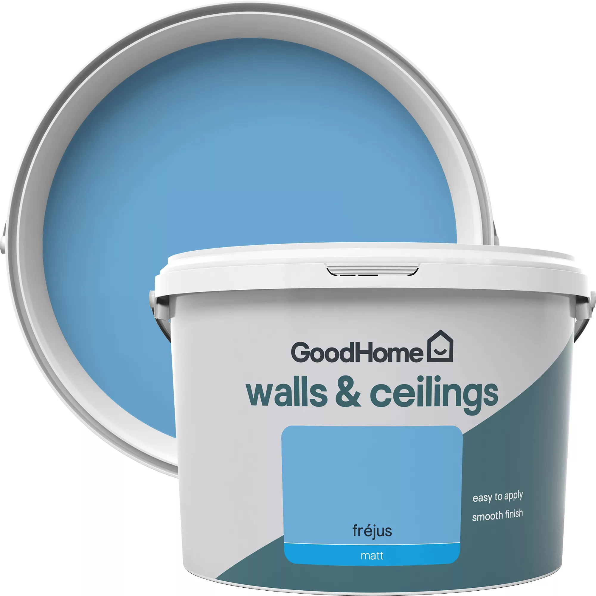 GoodHome Walls & Ceilings Frejus Matt Emulsion Paint, 2.5L 1 GoodHome Walls & Ceilings Frejus Matt Emulsion Paint, 2.5L