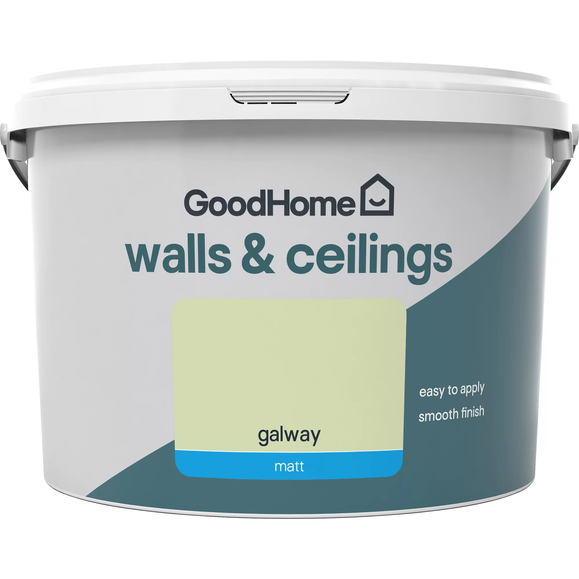 GoodHome Walls & Ceilings Galway Matt Emulsion Paint, 2.5L 2 GoodHome Walls & Ceilings Galway Matt Emulsion Paint, 2.5L - Image 2