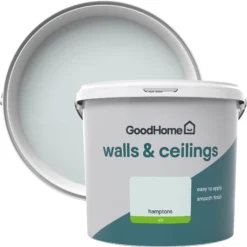 GoodHome Walls & Ceilings Hamptons Silk Emulsion Paint, 5L